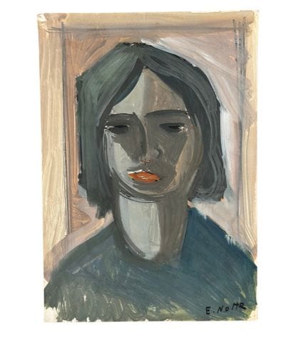 EMILIO NOTTE
Acryl auf Papier, italienische Schule