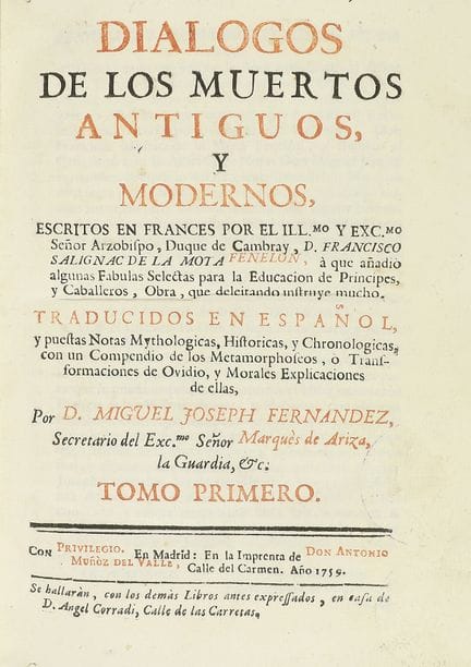 1759.  
 LIVRE.  
 (LITTÉRATURE).  
 SALIGNAC DE L