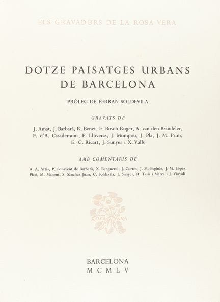 1955.  
 LIBRO.  
 (BIBLIOFILIA-ARTE).  
 DOTZE PA