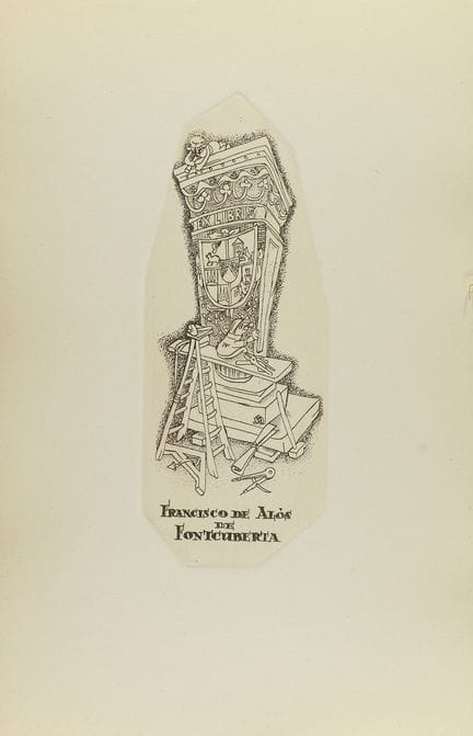 1958.  
 LIVRE.  
 (EX-LIBRIS).  
 ALPRESA, FRANK 