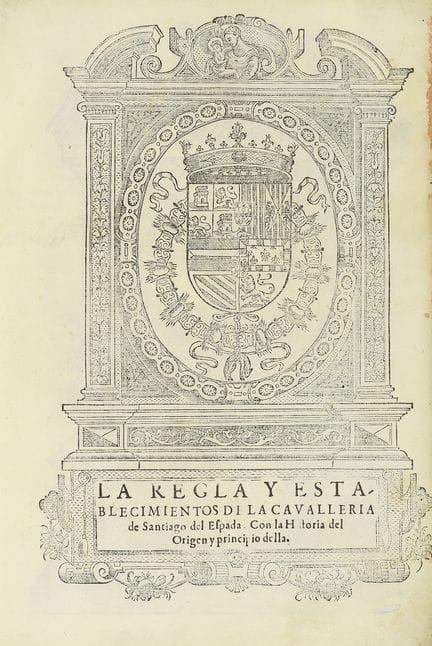 1603.  
 LIVRE.  
 (CHEVALERIE).  
 GARCIA MEDRANO
