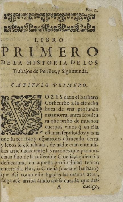 1617.  
 BOOK.  
 (CERVANTINA).  
 CERV[ANT]ES SAA
