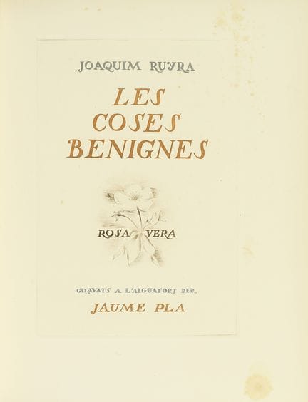 1919 ca.  
 LIBRO.  
 (BIBLIOFILIA-ENCUADERNACIÓN)