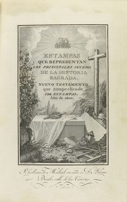 Vers 1780  
 GRAVURE.  
 (ART SACRÉ).  
 ILLUSTRAT