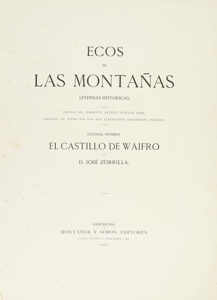 1868.  
 LIVRE.  
 (LITTÉRATURE – DÉDICACE AUTOGRA