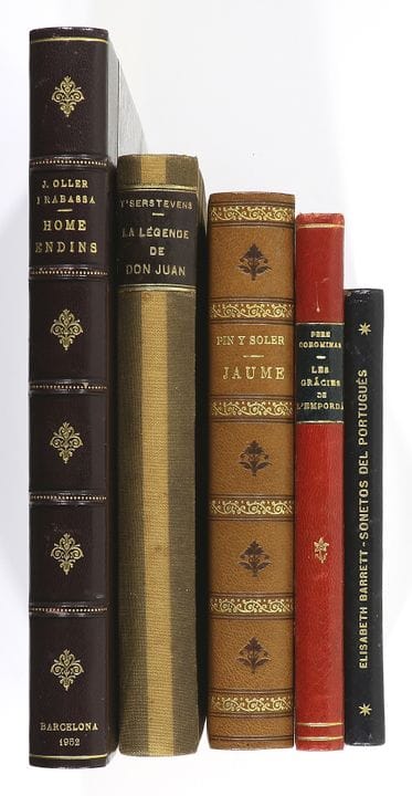 1924.  
 LIBRO.  
 (BIBLIOFILIA-ENCUADERNACIÓN).  