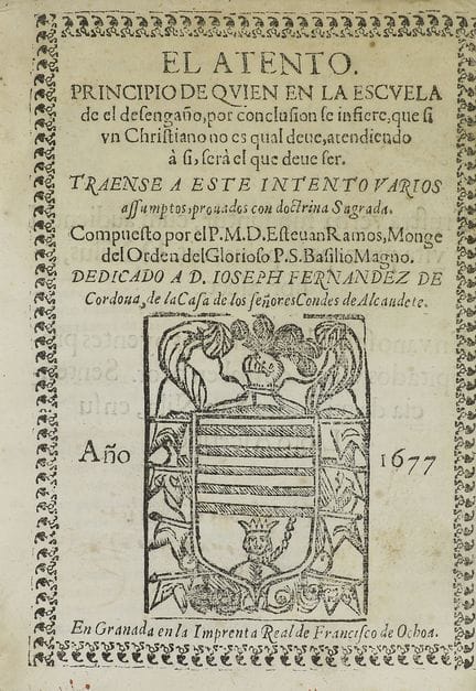 1677.  
 LIVRE.  
 (SCIENCES HUMAINES).  
 RAMOS, 