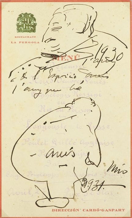 1931.  
 MANUSCRIT.  
 MIR, JOAQUIM :  
 SIGNATURE