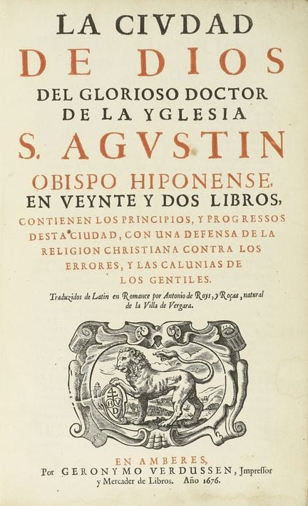 1676.  
 LIVRE.  
 (MYSTIQUE).  
 AUGUSTIN D'HIPPO