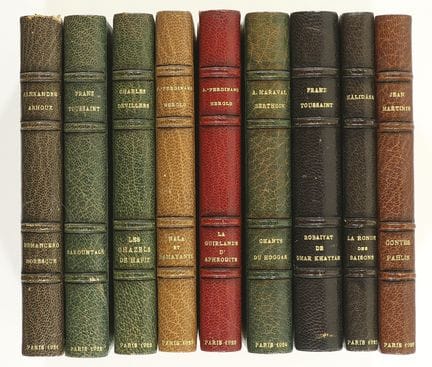 1921-1925.  
 LIVRE.  
 (LITTÉRATURE EN FRANÇAIS –