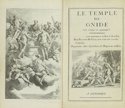 Vers 1780  
 LIVRE.  
 (LITTÉRATURE).  
 LE TEMPLE