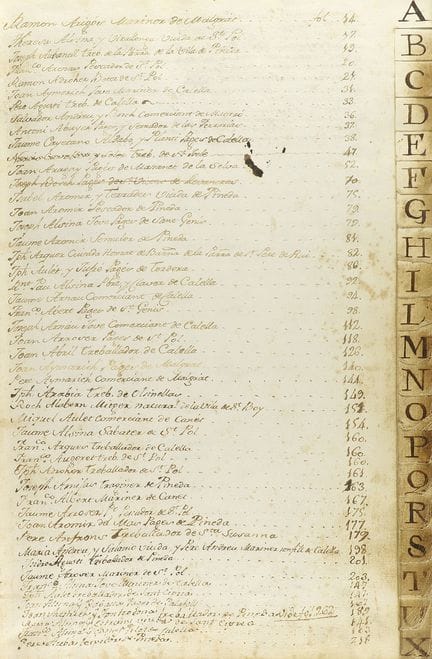 18th century.  
 MANUSCRIPT.  
 (ACCOUNT BOOK).  
