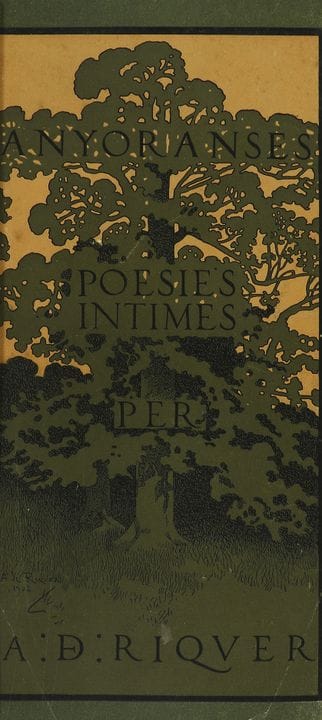 1902.  
 LIBRO.  
 (BIBLIOFILIA).  
 RIQUER, ALEXA