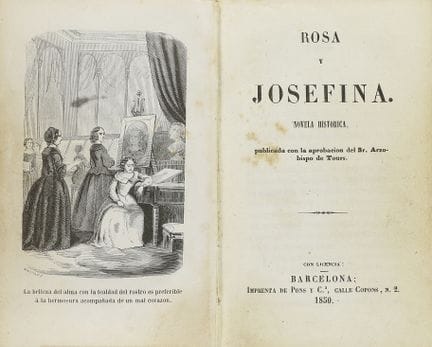 1850.  
 LIVRE.  
 (LITTÉRATURE).  
 ROSA ET JOSEF