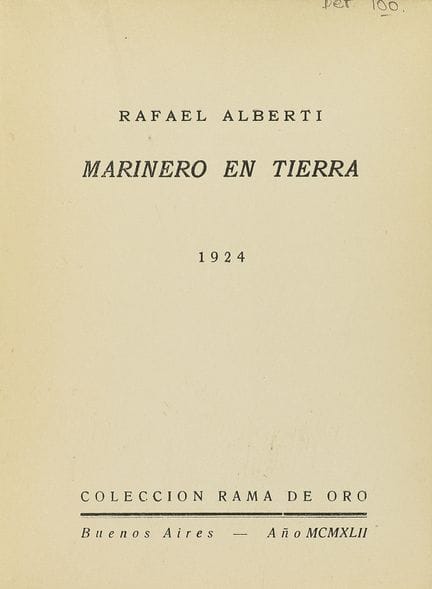 1942.  
 BOOK.  
 (LITERATURE-GEN 27).  
 ALBERTI,
