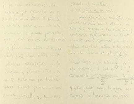 1912.  
 MANUSCRIT.  
 (MODERNISME).  
 URGELL, MO