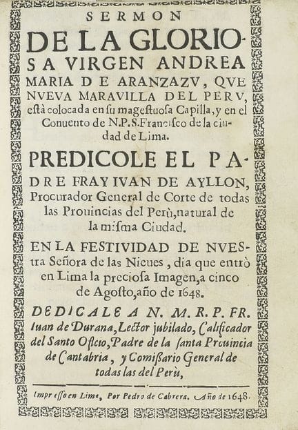 1648.  
 LIVRE.  
 (SCIENCES HUMAINES).  
 AYLLON,