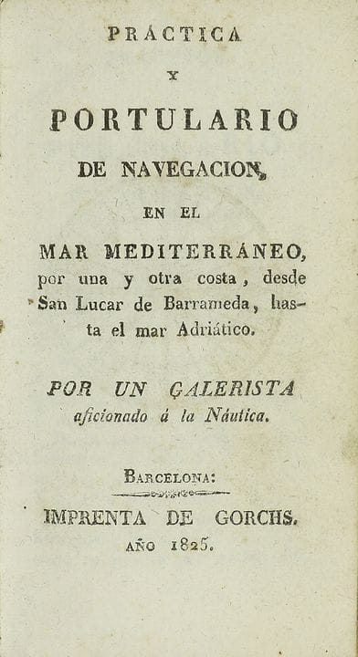 1825.  
 LIVRE.  
 (GÉOGRAPHIE. PORTULAIRE).  
 PR