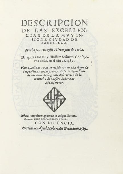 1928.  
 LIBRO.  
 (FACSÍMIL).  
 IORBA, DIONYSIO 