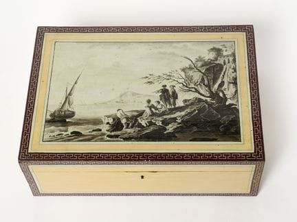 Bois de spa - Jolité de Spa fin XVIIIe début XIXe 