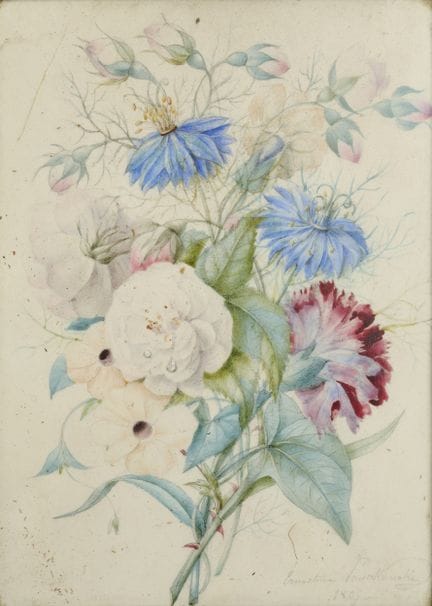 Ernestine PANCKOUCKE (1784-1860)
Bouquet de fleurs