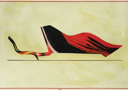 Nikola Koydl (1939-2020), « Abstraction », huile e