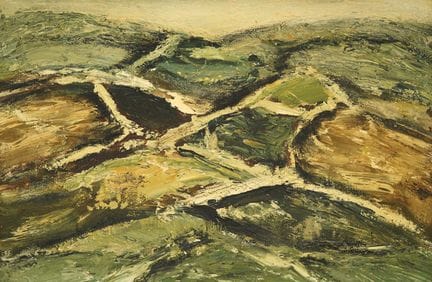 Frano Šimunović (1908-1995), Nature morte verte au