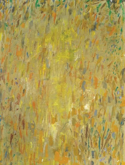 Zlatan Vrkljan (1955-), « Pluie », huile sur toile