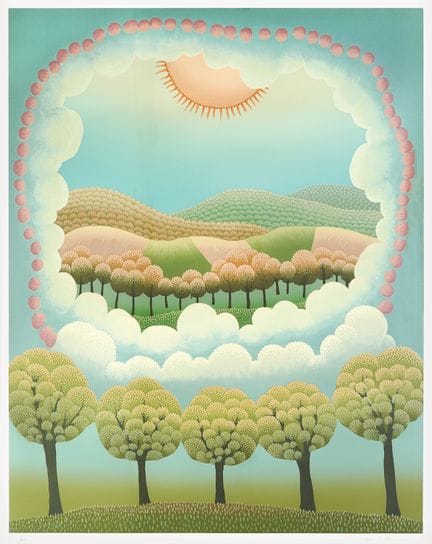 Ivan Rabuzin (1921-2008), « Matin », sérigraphie s