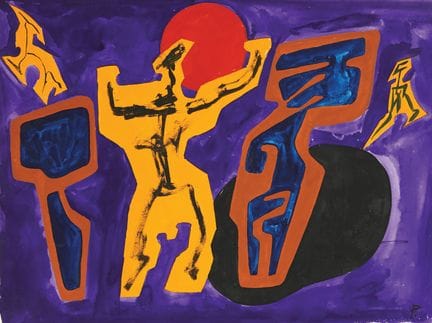 Ivan Picelj (1924-2011), « Soleil rouge », 1955-19