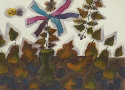 Ivan Lovrenčić (1917-2003), Nature morte, 1998, aq