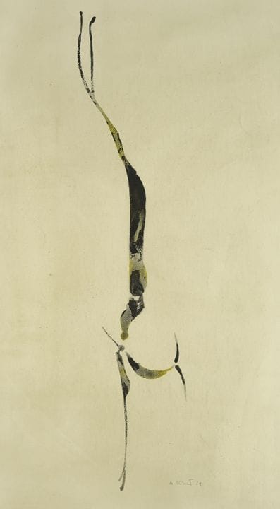 Albert Kinert (1919-1987), « Figure abstraite », 1