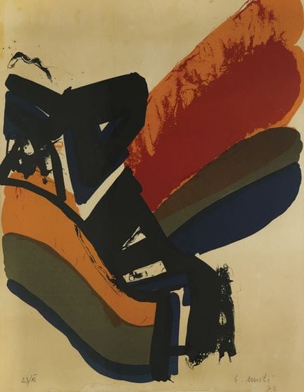 Edo Murtić (1921-2005), « Abstraction ’73 », 1973,
