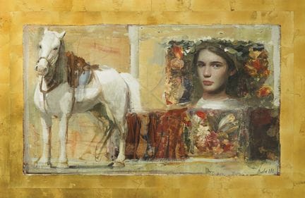 Mersad Berber (1940-2012), « Femme d'un rêve », im