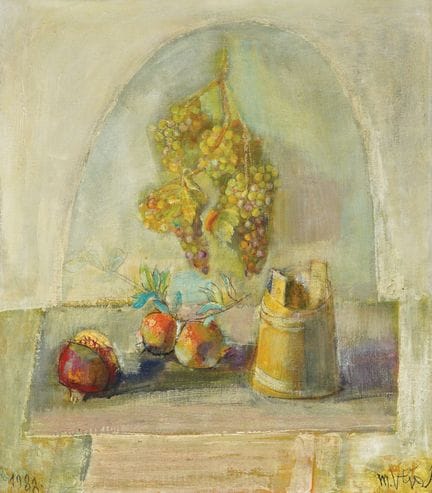 Mladen Veža (1916-2010), Nature morte à la grenade