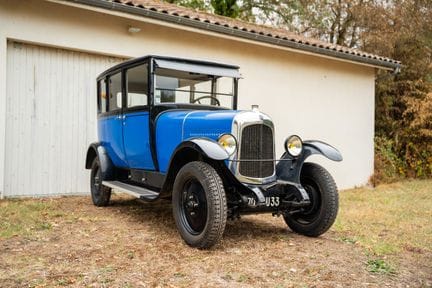 1926 – Citroën B12

French registration certificat