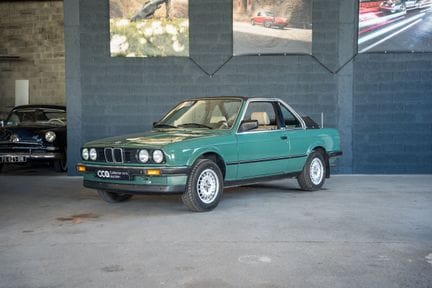 1986 – BMW 318i TC2 Baur

French registration cert