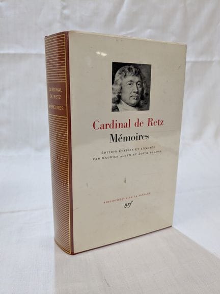 LA PLEIADE - Cardinal de RETZ, "Mémoires", 1968.