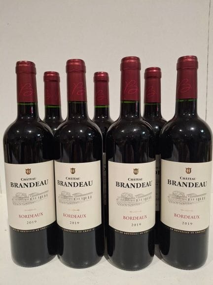 8 Flaschen Château Brandeau 2019 – Bordeaux – Reif
