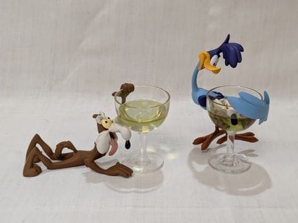 DEMONS  MERVEILLES, collection "Un verre", lot de 