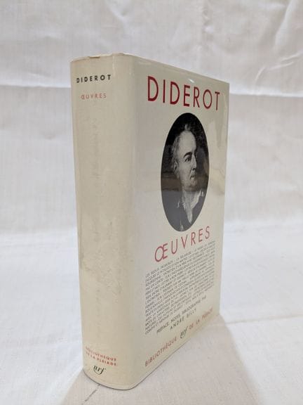 LA PLEIADE - DIDEROT, "Œuvres". 1965