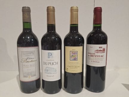 Lote de 4 botellas:  1 Domaine de Beyssac 2012 - C