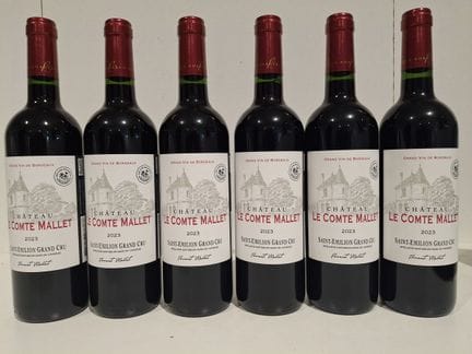 6 Flaschen Saint Emilion Grand Cru, 2023 Château L