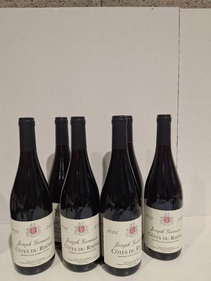 6 Flaschen Côtes du Rhône 2024 Joseph Germain Gran