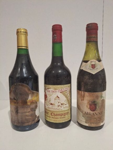 Lote de 3 botellas: 1 Saumur Champigny —sin añada—