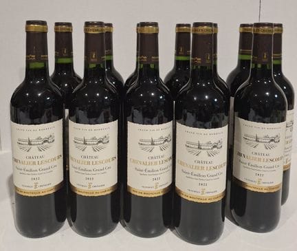 12 Flaschen Saint-Émilion Grand Cru 2022 – Château