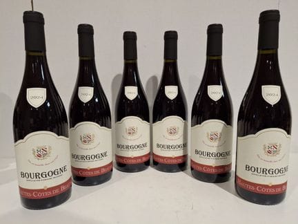 6 Flaschen Burgunder „Hautes Côtes de Beaune“ 2024