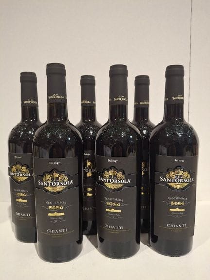 6 Flaschen Chianti Vendemmia 2024 Casa Sant’Orsola
