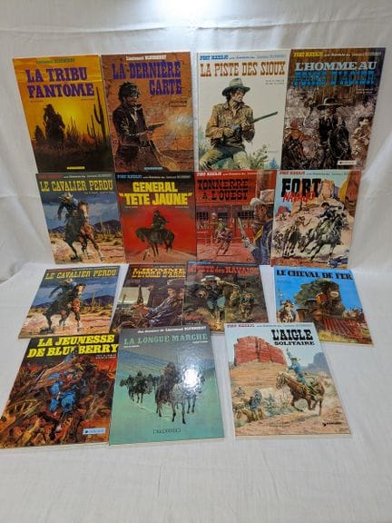 BLUEBERRY Lot de 15 albums. Années 1970-1980 (légè