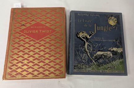 Lot de deux ouvrages comprenant : "Le livre de la 